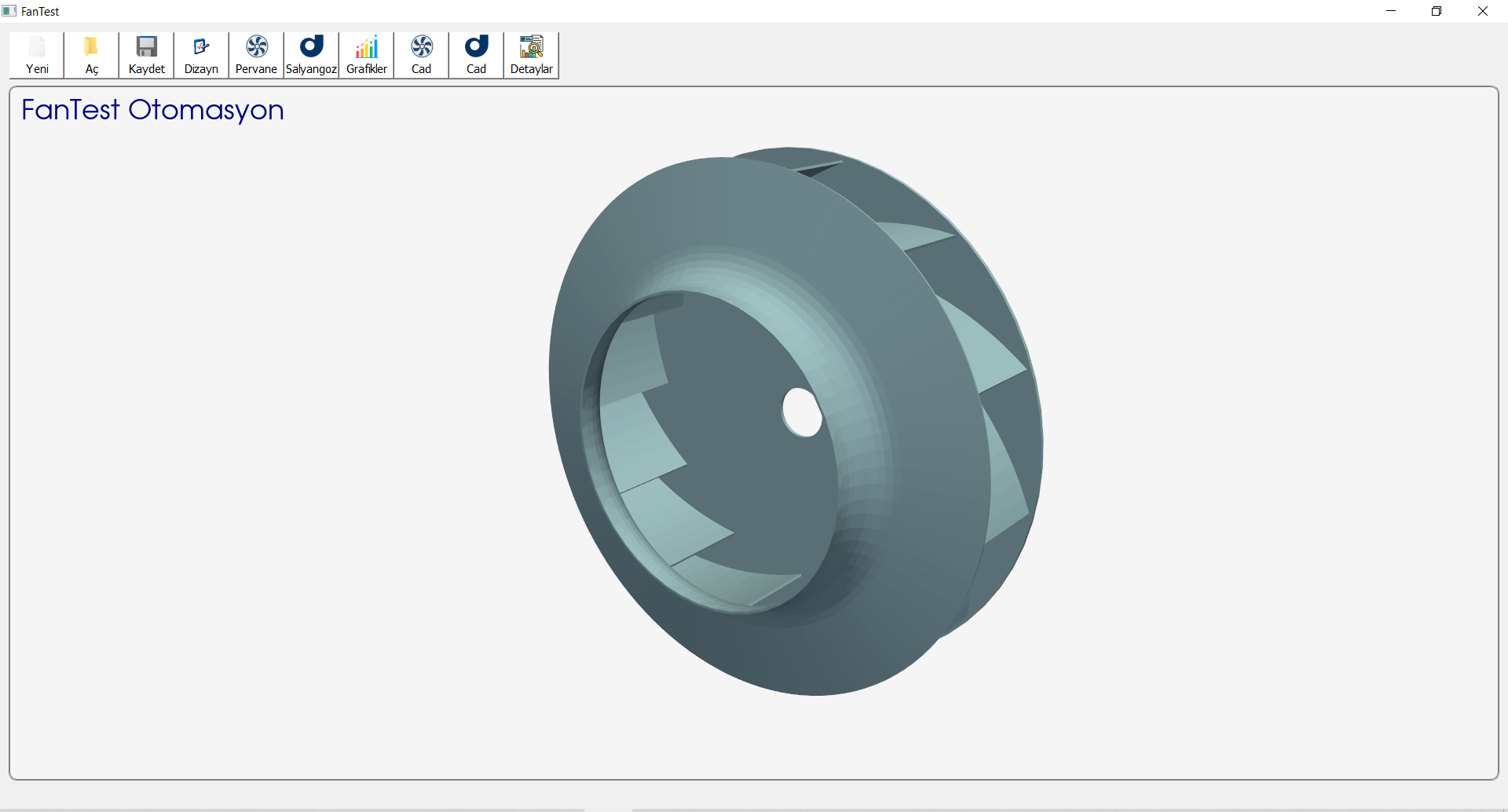 FanTest pervane 3d step kaydetme