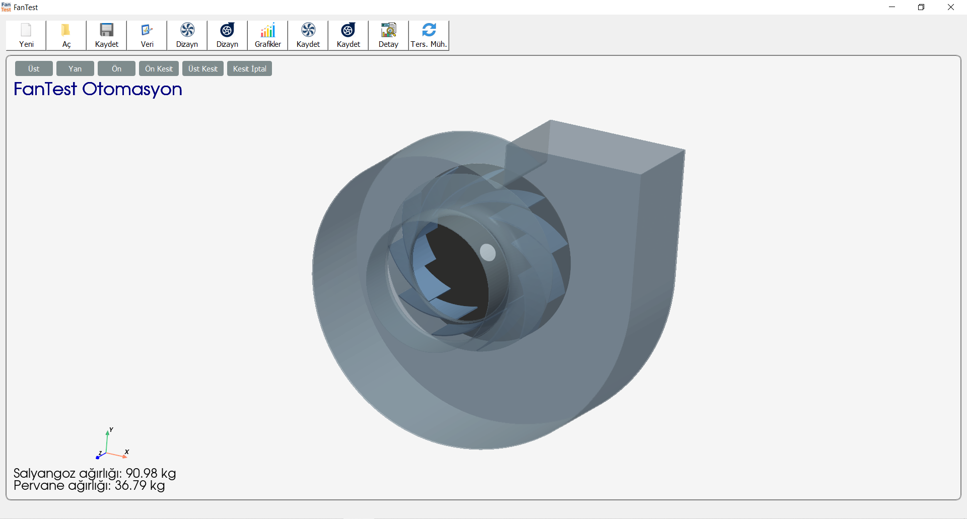 FanTest salyangoz 3d step kaydetme